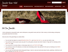 Tablet Screenshot of jennifershawwolf.com